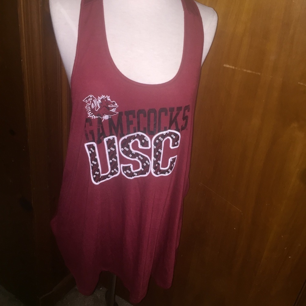 Women usc gamecocks tank top size xl